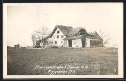 AK Eggersriet, Eingestürztes Gebäude Nach Der Sturmkatastrophe 1919  - Eggersriet