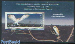 Namibia 1999 Stamp Election S/s, Mint NH, Nature - Birds - Birds Of Prey - Owls - Namibia (1990- ...)