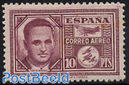 Spain 1945 J.G. Morato 1v, Mint NH, Transport - Aircraft & Aviation - Neufs
