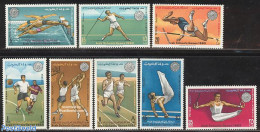 Kuwait 1963 Arab School Games 8v, Mint NH, Sport - Athletics - Basketball - Football - Gymnastics - Sport (other And M.. - Leichtathletik