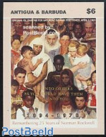 Antigua & Barbuda 2004 N. Rockwell S/s, Mint NH, Art - Modern Art (1850-present) - Norman Rockwell - Antigua E Barbuda (1981-...)