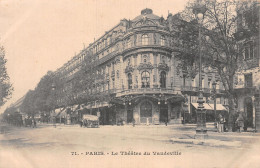 75-PARIS 2 ARR- LE THEATRE DU VAUDEVILLE-N°LP5045-G/0191 - Arrondissement: 02