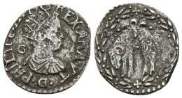 FELIPE III. 1/2 Carlino. S/D. Nápoles G. Vti-No Cita; Mir 216.2; Pannuti-Riccio - Provincial Currencies