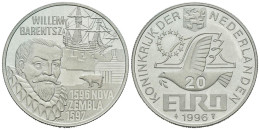 HOLANDA. 20 Euro. 1996. WILLEM BARENTSZ. Ar. 14,99g. PROOF. - Other & Unclassified