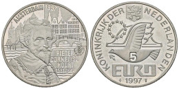 HOLANDA. 5 Euro. 1997. P. C. HOOFT. CuNi. 15,61g. SC. - Autres & Non Classés