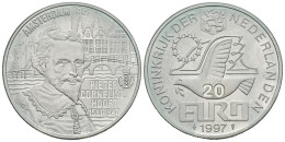 HOLANDA. 20 Euro. 1997. P. C. HOOFT. Ar. 15,01g. PROOF. - Altri & Non Classificati