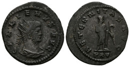 GALIENO. Antoniniano. 253-268 D.C. Antioquía. A/ Busto Radiado Y Drapeado Con C - The Military Crisis (235 AD To 284 AD)