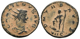 GALIENO. Antoniniano. (Ae. 2,43g/20mm). 266-268 D.C. Antioquía. (RIC 603). MBC. - The Military Crisis (235 AD To 284 AD)