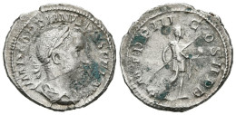 GORDIANO III. Denario. (Ar. 2,97g/20mm). 241-243 D.C. Roma. (RIC 115; Cohen 243 - The Military Crisis (235 AD To 284 AD)