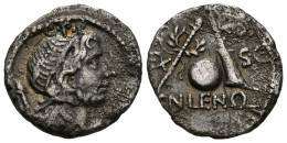 GENS CORNELIA. Denario. (Ar. 3,47g/19mm). 76-75 A.C. Hispania. (Crawford 393/1b - République (-280 à -27)