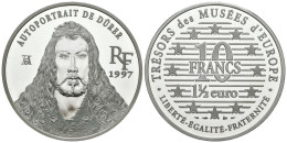 FRANCIA. 10 Francs. 1 1/2 Euro. Tesoros De Los Museos De Europa. Durero. 1997.  - Otros & Sin Clasificación