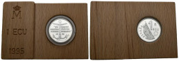 CONTEMPORANEO. 1 Ecu. (Ar. 6,72g/24mm). 1995. La Marina Española. PROOF. 75.000 - Other & Unclassified