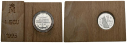 CONTEMPORANEO. 1 Ecu. (Ar. 6,72g/24mm). 1995. La Marina Española. PROOF. 75.000 - Andere & Zonder Classificatie