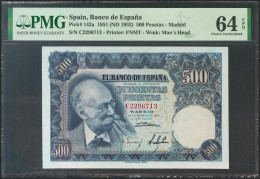 500 Pesetas. 15 De Noviembre De 1951. Serie C, última Serie Emitida. (Edifil 20 - Autres & Non Classés