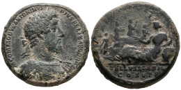 COMODO. Medallón. (Ae. 56,72g/38mm). 186-187 D.C. Roma. Anv: M COMMODVS ANTONIN - Les Antonins (96 à 192)