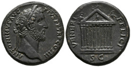 ANTONINO PIO. Sestercio. (Ae. 23,18g/32mm). 140-144 D.C. Roma. Anv: ANTONINVS A - Les Antonins (96 à 192)