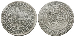 ALEMANIA (Sajonia Albertina). Johann Georg I. Groschen. 1623. Dresden. C/K 211. - Andere & Zonder Classificatie