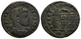 CONSTANTINO I. Follis. 312-313 D.C. Roma. A/ Busto Laureado Y Con Coraza A Izqu - The Christian Empire (307 AD To 363 AD)