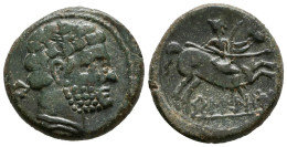 BELIGIOM (Belchite, Zaragoza). As. (Ae. 9,61g/24mm). 120-20 A.C. (FAB-243). Anv - Other & Unclassified