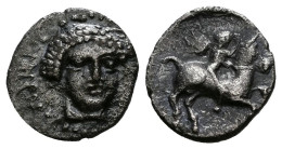 EMPORION (Ampurias, Gerona). Obolo. (Ar. 0,64g/10mm). Siglo V A.C. (ca.). (Vill - Other & Unclassified