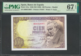 100 Pesetas. 19 De Febrero De 1946. Serie B. (Edifil 2021: 451b). Apresto Origi - Otros & Sin Clasificación