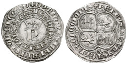 PEDRO I (1350-1368). Real (Ar. 3,51g/25mm). Burgos. (FAB-378; Imperatrix P1:12. - First Minting