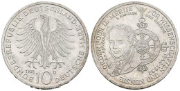 ALEMANIA. 10 Marcos (Ar. 15,54g/33mm). 1992. Munich D. 150 Aniversario Del Méri - Other & Unclassified