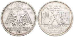 ALEMANIA. 10 Marcos (Ar. 15,46g/33mm). 1995. Munich D. 150  Aniversario Del Nac - Autres & Non Classés