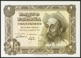 1 Peseta. 19 De Noviembre De 1951. Serie R. (Edifil 2021: 461a). Apresto Origin - Other & Unclassified