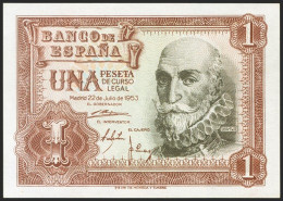 1 Peseta. 22 De Julio De 1953. Serie Y. (Edifil 2021: 465a). Apresto Original.  - Otros & Sin Clasificación