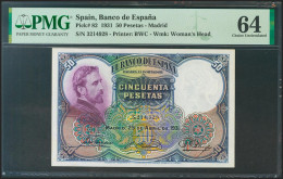 50 Pesetas. 25 De Abril De 1931. Sin Serie. (Edifil 2021: 359, Pick: 82). Muy R - Sonstige & Ohne Zuordnung