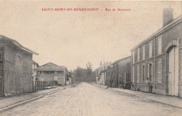 BE23  -  SAINT REMY EN BOUZEMONT  DANS LA MARNE  RUE DE MONTCETZ   CPA  CIRCULEE - Other & Unclassified