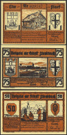 GERMANY. NOTGELD (MEDEBACH). Complete Set Of 3 Banknotes: 50 Pfennig, 75 Pfenni - Sonstige & Ohne Zuordnung