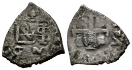 FELIPE IV (1621-1665). 1/2 Real. (Ar. 1,19g/15mm). 1651. Granada N. (Cal-2019-5 - Provincial Currencies