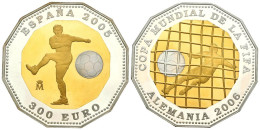 JUAN CARLOS I (1975-2014). 300 Euros. (Au-Ar. 28,91g/40mm). 2005. FNMT. Mundial - Autres & Non Classés