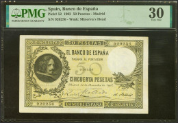 50 Pesetas. 30 De Noviembre De 1902. Sin Serie. (Edifil 2021: 309, Pick: 52). R - Otros & Sin Clasificación