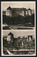 AK Stuttgart, Brand Im Alten Schloss 1931, Vor Und Nach Dem Brand  - Rampen