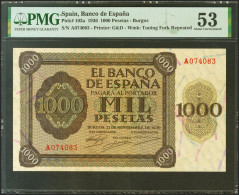 1000 Pesetas. 21 De Noviembre De 1936. Serie A. (Edifil 2021: 423, Pick: 103a). - Altri & Non Classificati