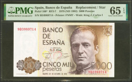 5000 Pesetas. 23 De Octubre De 1979. Serie Especial 9D. (Edifil 2021: 478b, Pic - Other & Unclassified