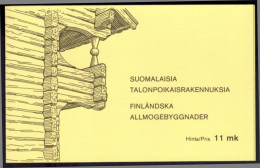 Finnland Markenheftchen 11 Architektur Bauernhäuser 1979 Tadellos Postfrisch - Aland
