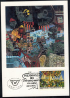 Österreich Moderne Kunst 2206 Als Maximumkarte Nr. 15 Mit Ersttagsstempel 1996 - Briefe U. Dokumente