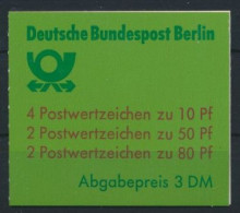 Berlin Markenheftchen 14 OZ Sehenswürdigkeiten 1989 Luxus Postfrisch Kat.28,00 - Booklets