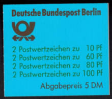 Berlin Markenheftchen 15 OZ Sehenswürdigkeiten Luxus Postfrisch MNH Kat 60,00 - Booklets