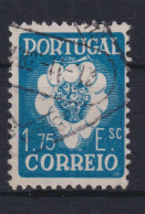 Portugal 605 Höchstwert 1,75 E Winzerkongress 1938 Gestempelt Kat.-Wert 38,00 - Brieven En Documenten