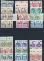 Berlin Burgen & Schlösser Luxus In Paaren 1977-1982 Postfrisch 21 Werte Kat 72,- - Lettres & Documents