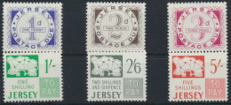 Jersey P 1-6 Postfrisch - Portomarken 1969 Kat.-Wert 70,00 - Jersey