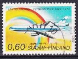 1973. Finland. 50 Years Of Air Trafic, Douglas DC-10-30. Used. Mi. Nr. 738 - Gebruikt