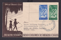 Neuseeland New Zealand Brief MIF 307-308 Gesundheit Childrens Health Camps - Storia Postale