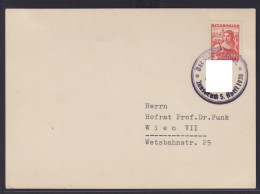 Österreich Brief Karte EF 3 Gr. Trachten SST Innsbruck April 1938 - Covers & Documents
