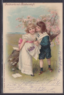 Duftkarte Ansichtskarte Postkarte Mit Blütenduft Kinder Verlag J. C. Schmidt - Fleurs